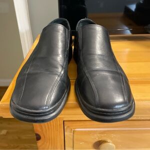 Black Leather Men's Shoes
